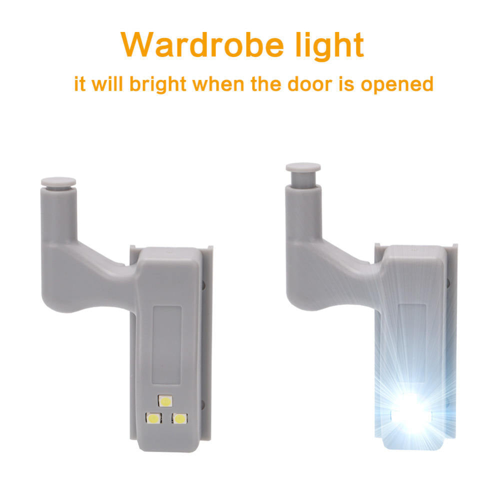 Light up your wardrobe and find your clothes easily, even in dark corners.