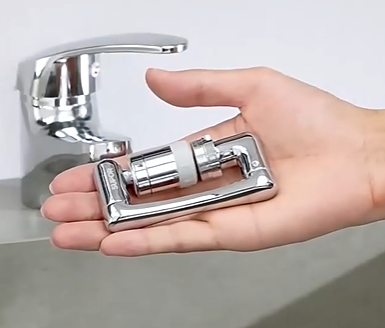 1080° Rotating Faucet Extender – Easy Face Washing & Splash-Free Cleaning