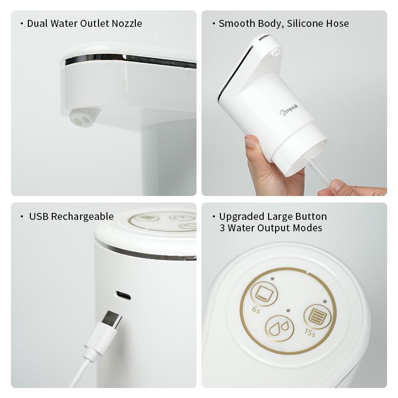 Dwenini Dual-Pump Electric Water Pump: Double the Flow Rate—Free Shipping to Your Door!