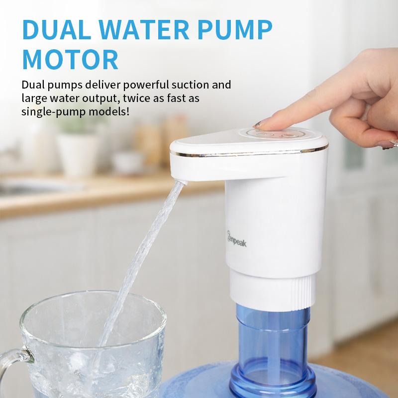 Dwenini Dual-Pump Electric Water Pump: Double the Flow Rate—Free Shipping to Your Door!