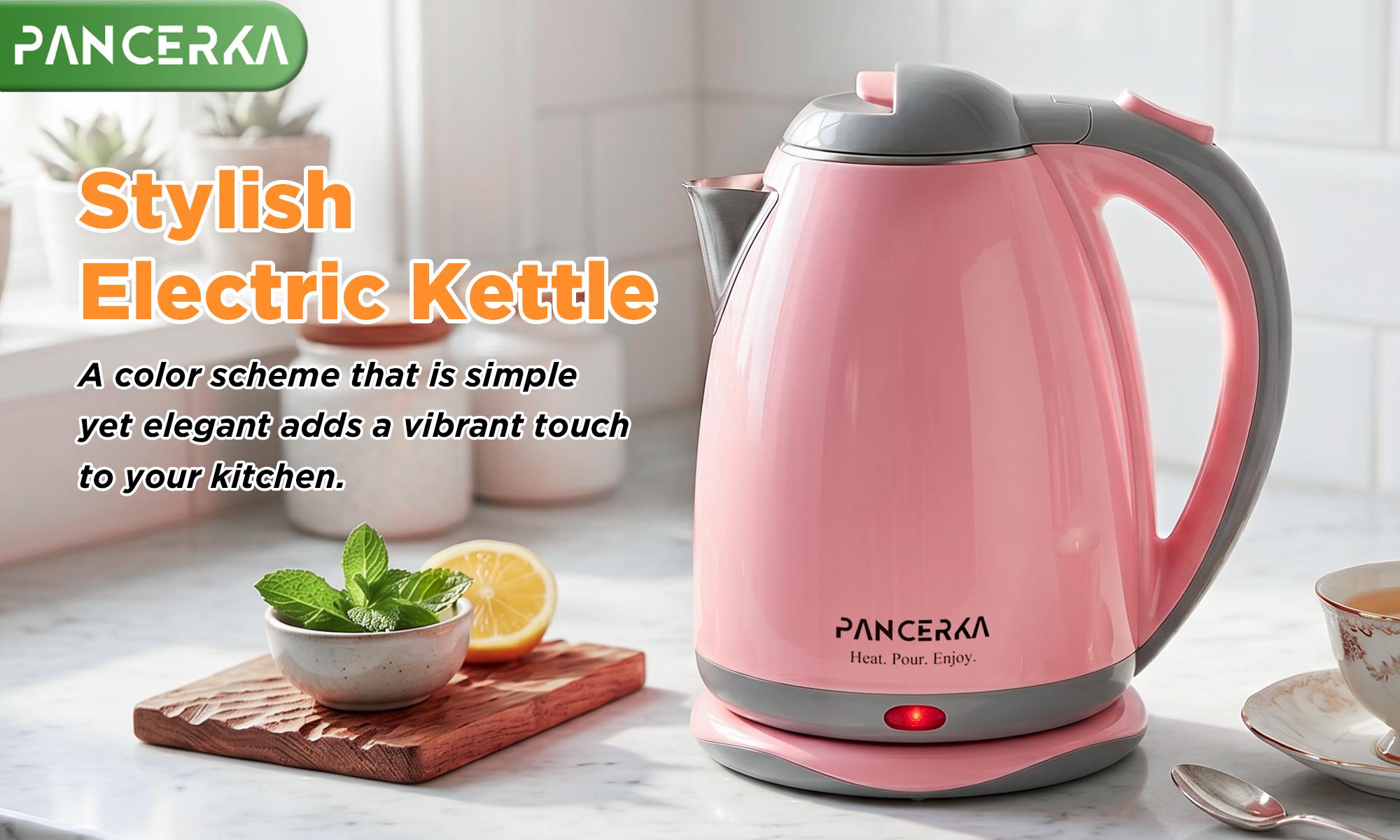 PANCERKA Electric Kettle 1.8L 1000W: Your Ultimate Beverage Companion