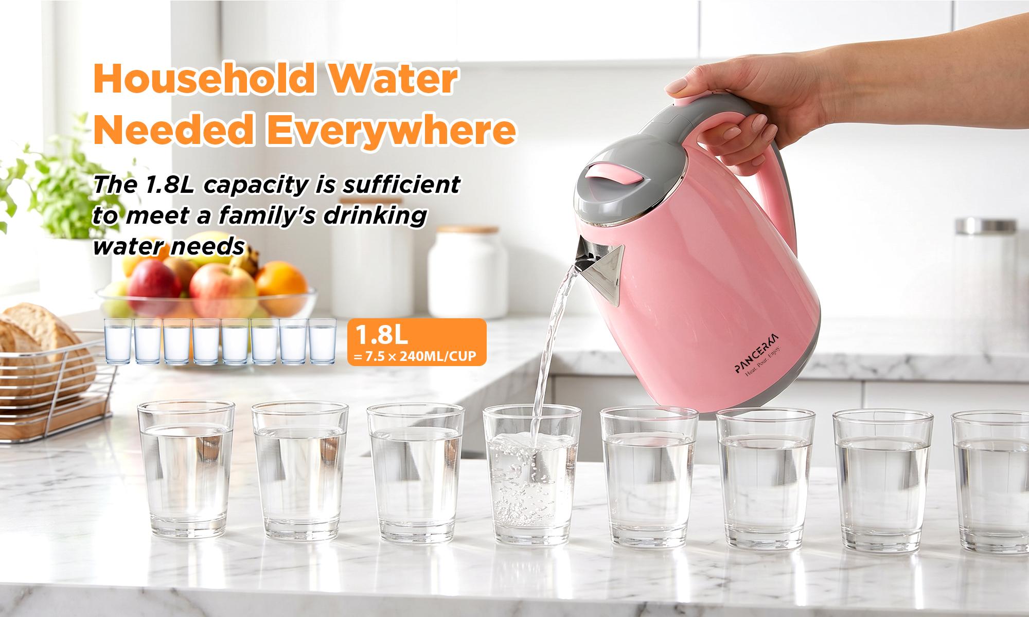 PANCERKA Electric Kettle 1.8L 1000W: Your Ultimate Beverage Companion