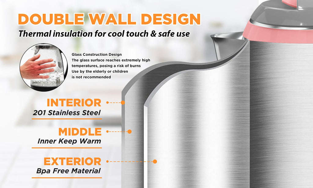PANCERKA Electric Kettle 1.8L 1000W: Your Ultimate Beverage Companion