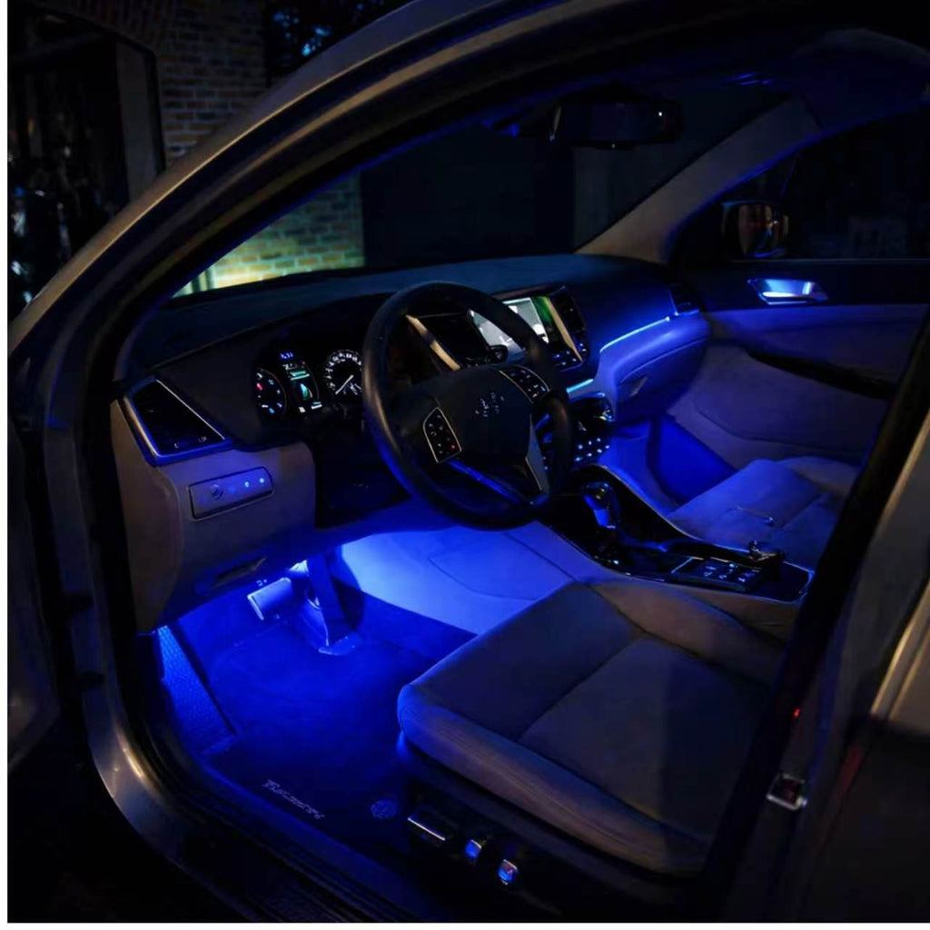 RGB Car Interior LED Lights — FREE Remote + FREE Full Installation Kit Included