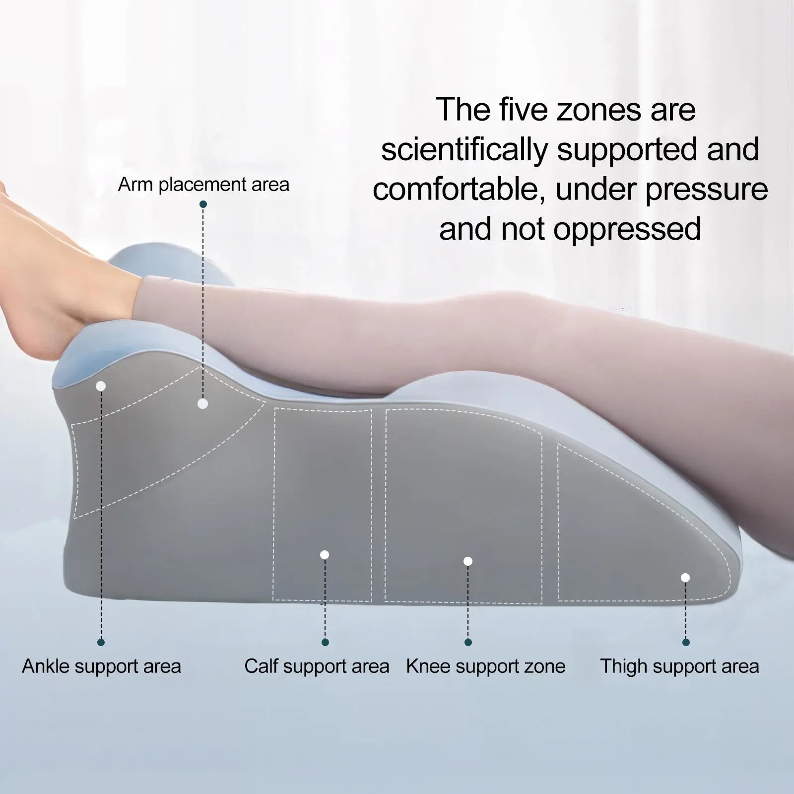 Memory Foam Pillow, Ergonomic Design Versatile Used,for Neck, Back and Leg Support, Suitable for Face Down Reading pillow, Soft and Comfortable Fabric, Multi Purpose, Removable, SleepingPillow Home, Sofa，Living Room, Bed Gift