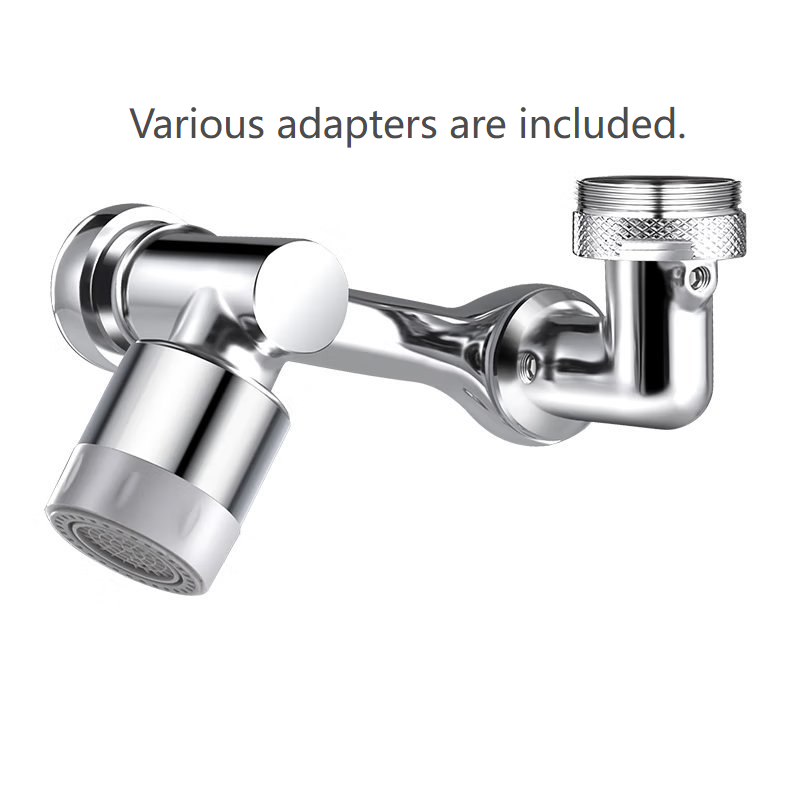 1080° Rotating Faucet Extender – Easy Face Washing & Splash-Free Cleaning