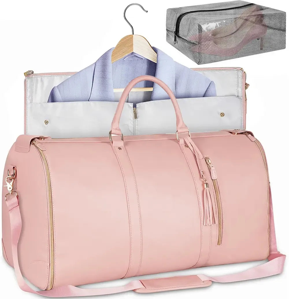 Travel Duffle Bag with Garment & Shoe Compartment, Waterproof & Breathable, TSA-Approved, 57L Capacity, Ideal for Weekender, Gym, Hospital, Holiday Travel Space Saving Bag Removable Bags hospital bag for mom, #SummerVibes,vacationoutfits,beachoutfi