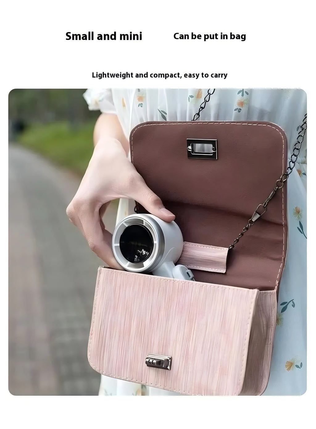 Portable Foldable Turbo Fan – 5-Speed Mini Cooling Fan (Pay on Delivery | Free Delivery | Save GHS 180)
