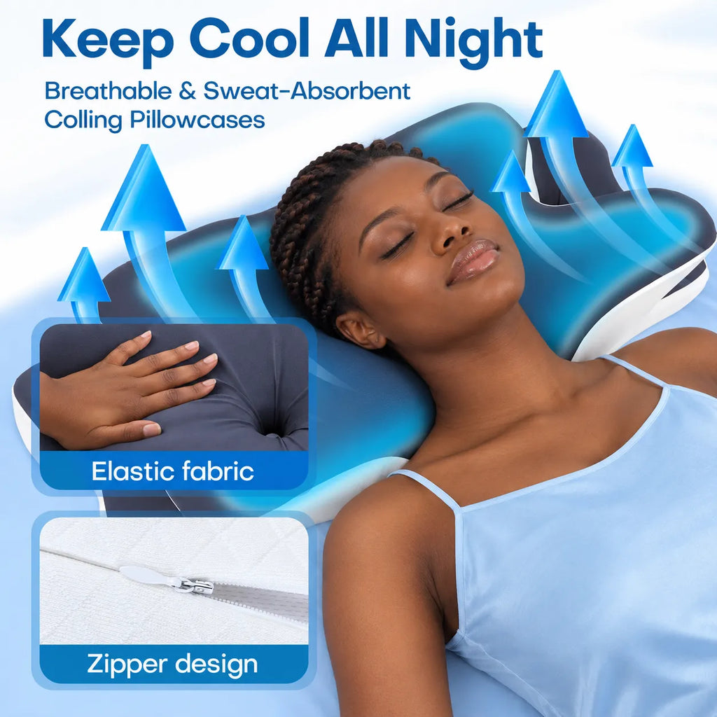 Ergonomic Butterfly Neck Support Pillow