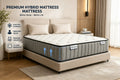 Luxury Hybrid Memory Foam Mattress – Cooling Pocket Spring Bed Mattress for Deep Sleep
