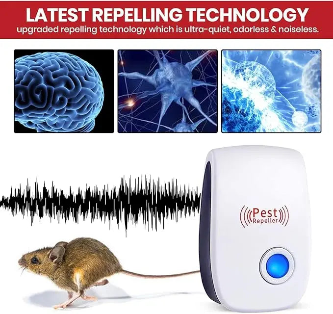 🔥SmartGuard 3-in-1 Ultrasonic Pest & Mosquito Repeller [FREE Delivery + NO Customs Tax + Pay on Delivery]
