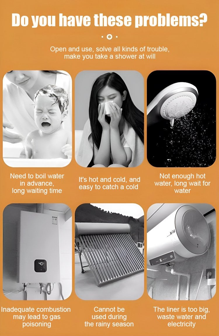 Instant Tankless Water Heater – Smart Constant Temperature Hot Water System