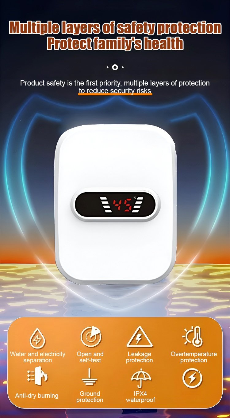 Instant Tankless Water Heater – Smart Constant Temperature Hot Water System