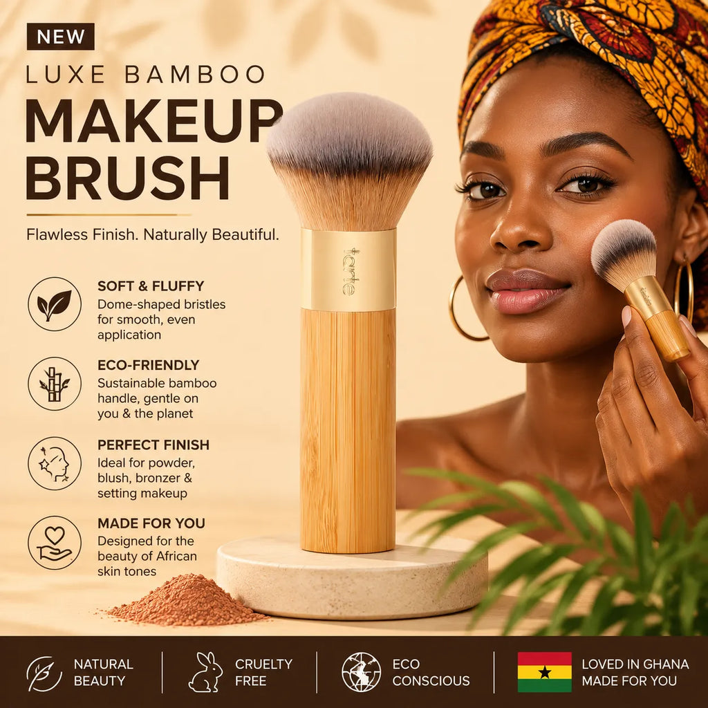 Luxe Bamboo Foundation Brush - The Secret to Flawless Glow | COD & Free Shipping