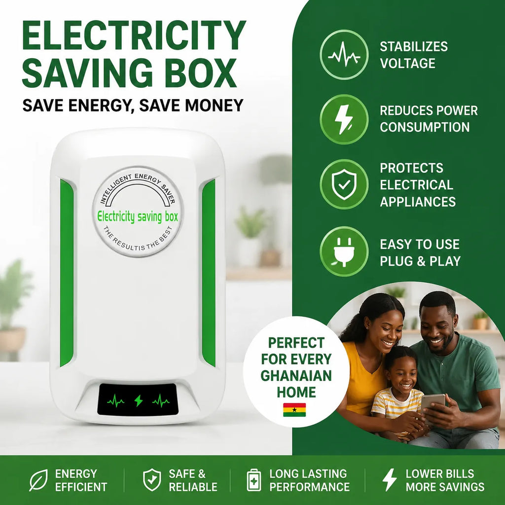 LuxePower Smart Electricity Saving Box - 45% Energy Saver & Voltage Stabilizer for Home, Office & Stores | COD & Fast Shipping