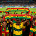 Écharpe de supporter des Black Stars du Ghana 🇬🇭 | Achetez-en 2, économisez 80 GH¢ | Paiement à la livraison et livraison gratuite