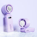 NEW 2026 Portable Ice Cooling Fan – 4000mAh Rechargeable Turbo Fan with Semiconductor Cooling & Digital Display