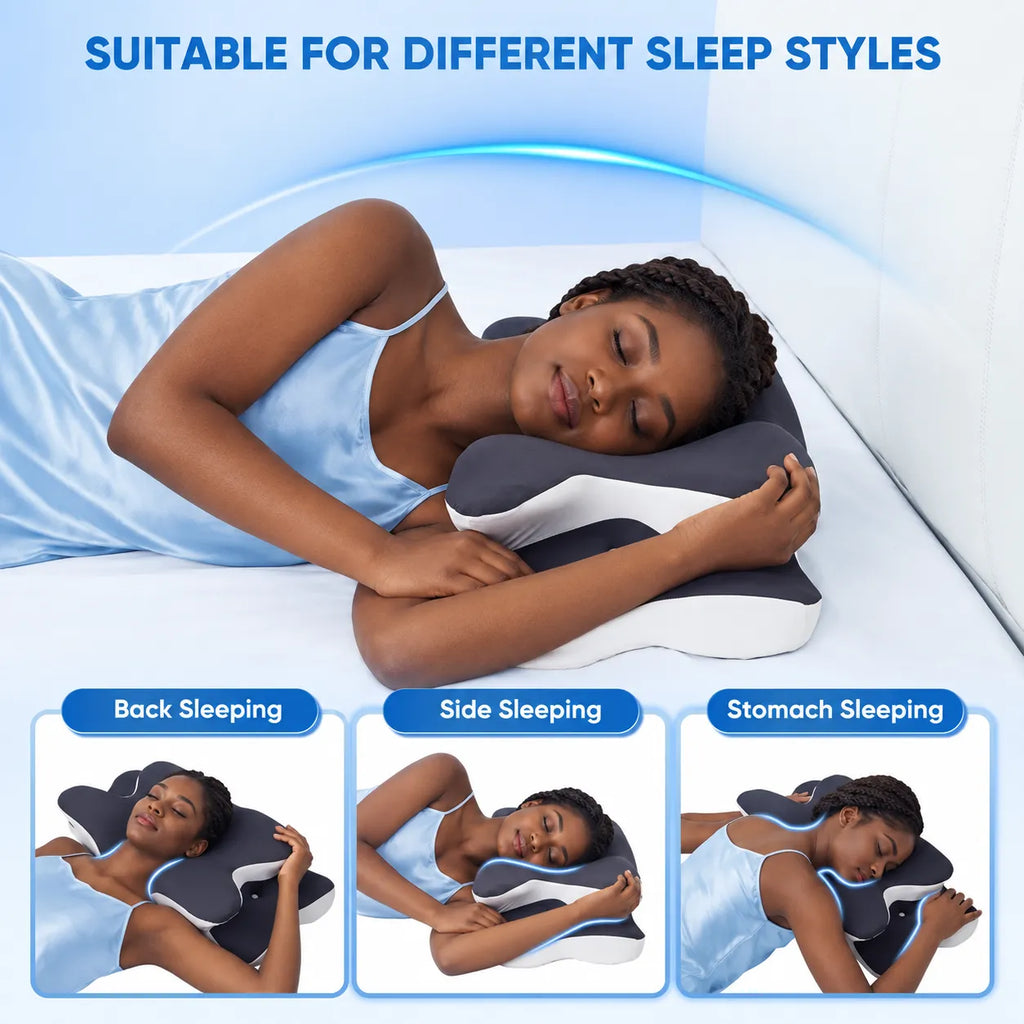 Ergonomic Butterfly Neck Support Pillow