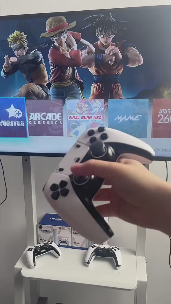 M15 Retro Classic Game Console Support 30000+ Game 4K HD Output Video Game Stick Station with 20+emulator